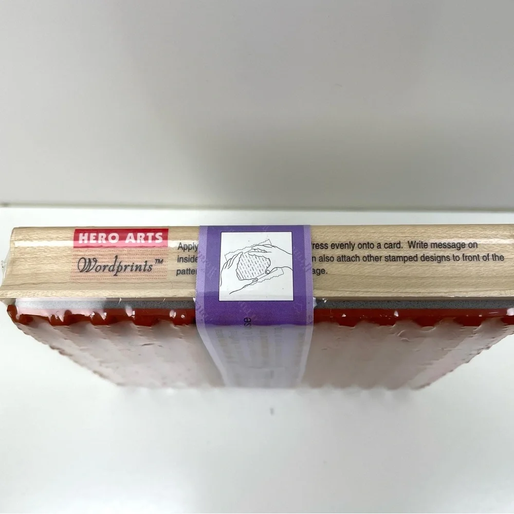 Hero Arts WordPrint Rubber Stamp Celebrate